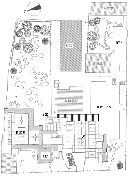 近江日野商人ふるさと館平面図
