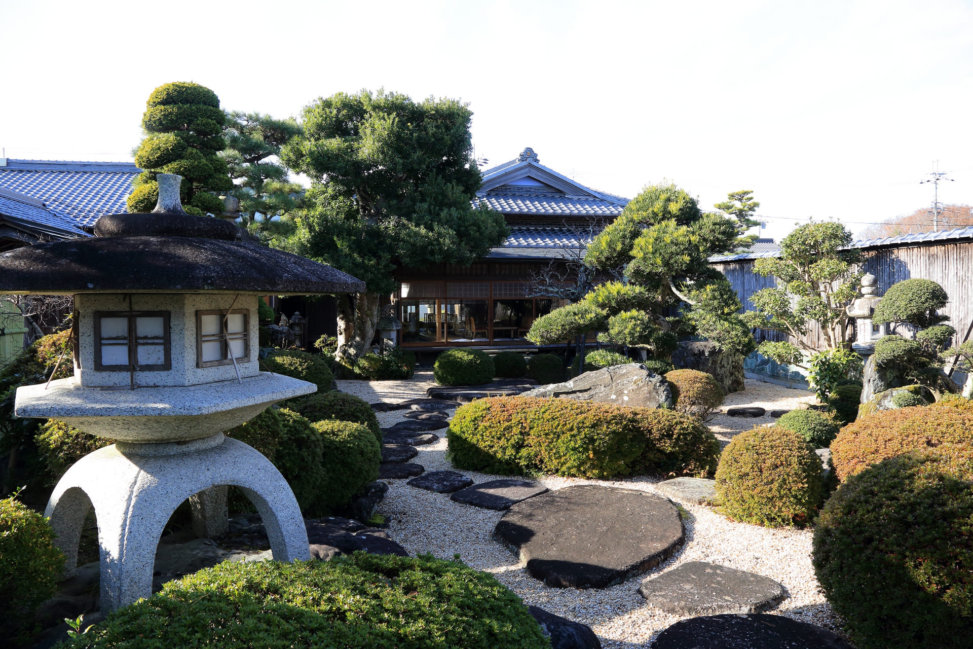 近江日野商人ふるさと館「旧山中正吉邸」の庭園