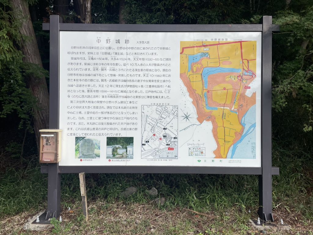 中野城(日野城)